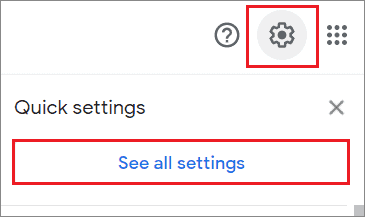 Choose See all settings