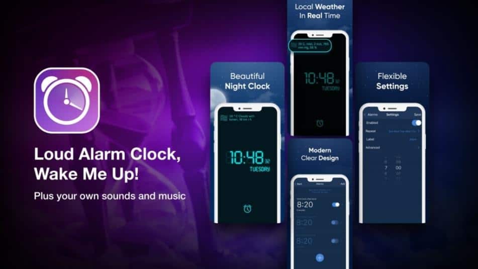Loud Alarm Clock, Wake Me Up!