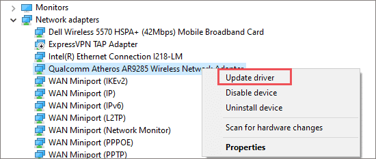 Update Network drivers