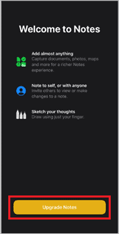 Upgrade Notes on iPhone