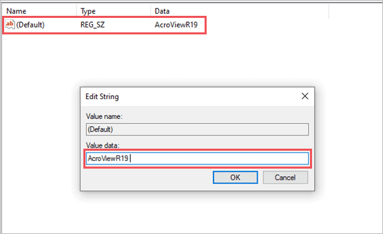 Value Data in the Registry