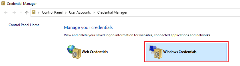 Windows Credentials