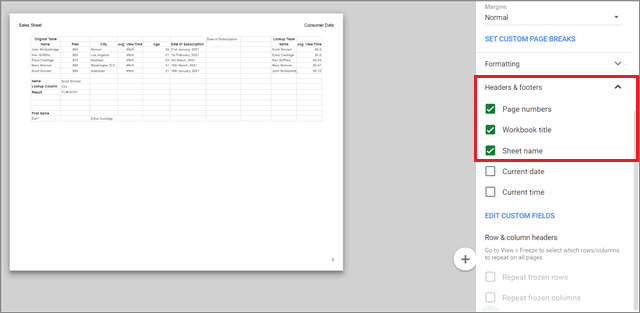 Select the check box
