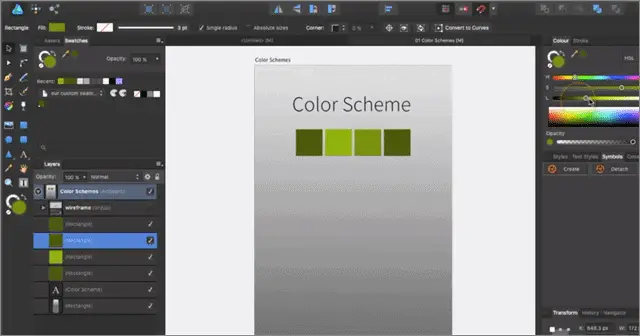 affinity designer for UX design