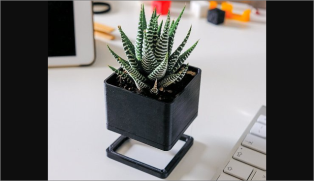 anti-gravity planter cool things to 3D print