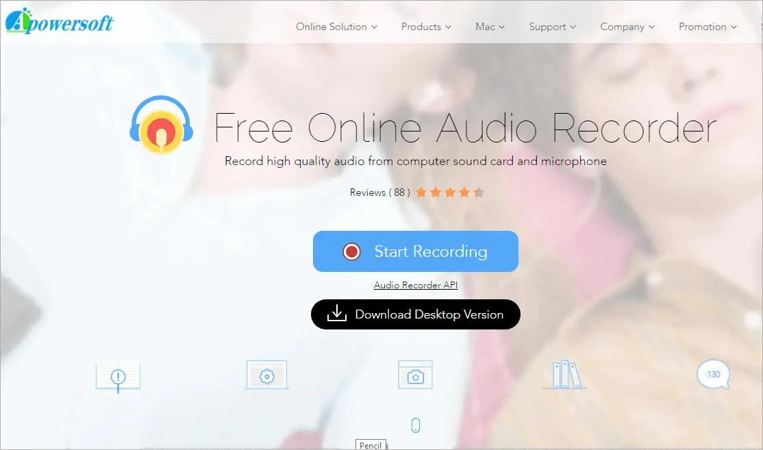 Apowersoft Free Online Audio Recorder