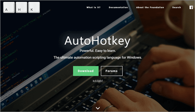 use autohotkey to disable windows key