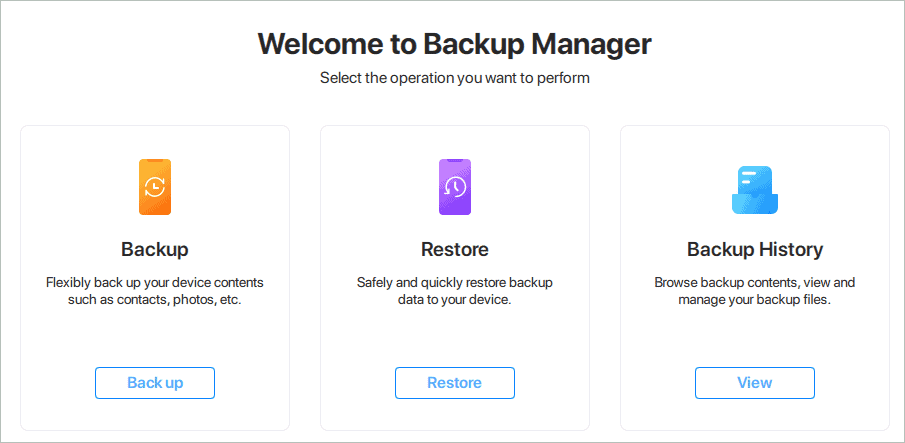 Backup Manager