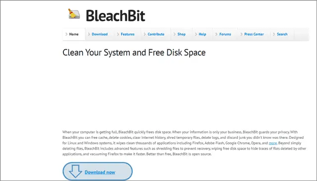 bleachbit ccleaner alternative