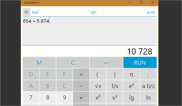 calculator plus