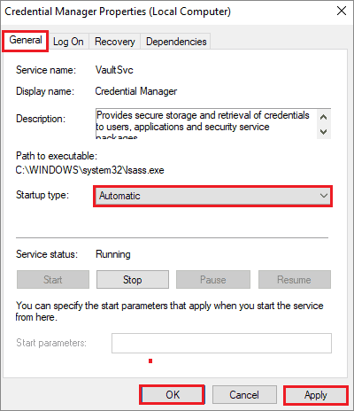 change manual to automatic to fix windows 10 no login screen