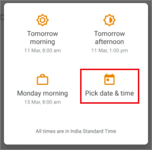 Tap on Date and Time