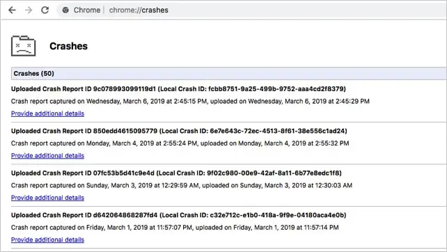 chrome-crash-report