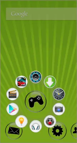 circle launcher 