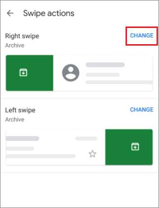 Tap Change for how to delete all gmail emails at once on android