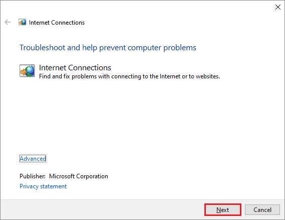click on next if mobile hotspot not working