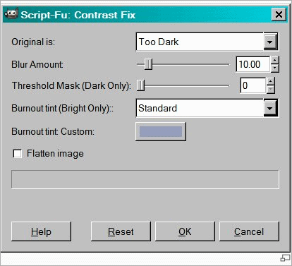 contrast fix gimp plugin 1