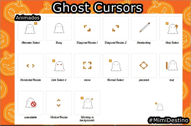 cursores fantasmas best mouse cursors