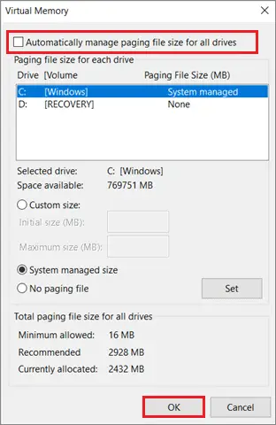 Check the box To Fix Can't Create A New Folder In Windows 10