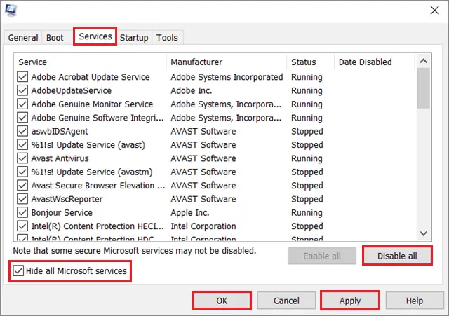 disable microsoft services 1