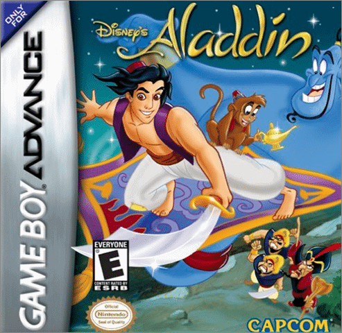 disneys aladdin gameboy advance game