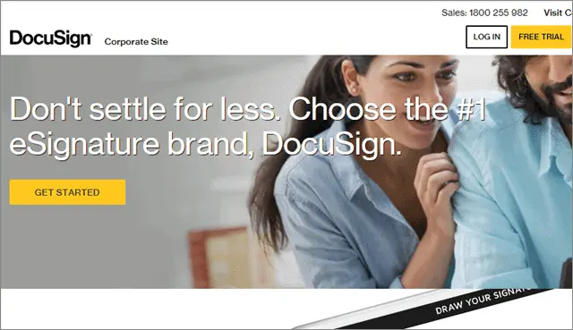 docusign sign documents online