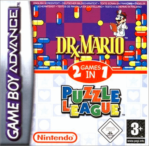 dr mario and puzzle league games 