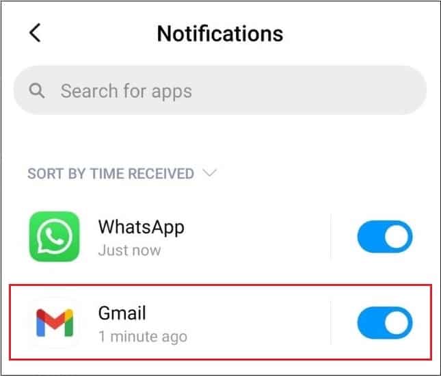 Enable notifications
