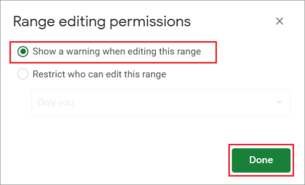 Enable the warning option