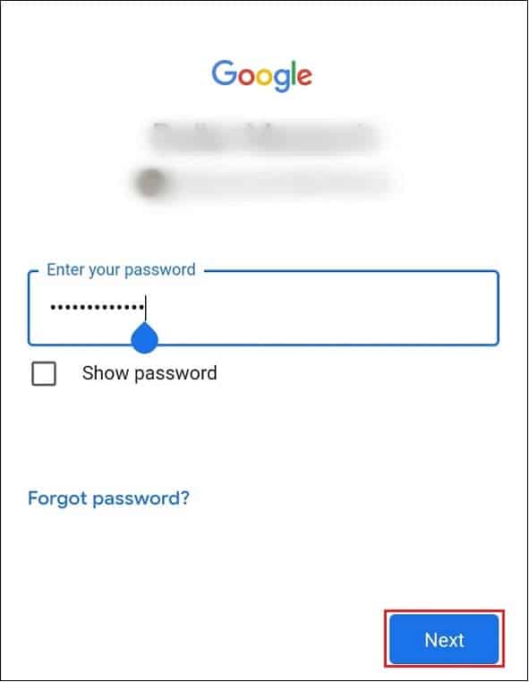 Add password