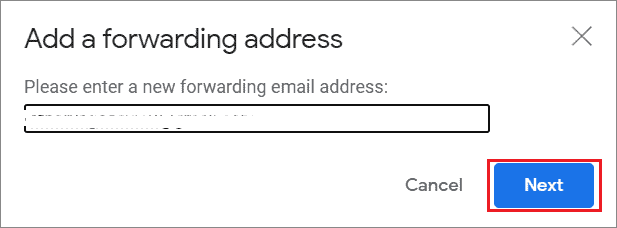  Enter the email and click on Next