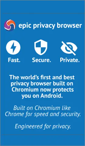 epic privacy browser