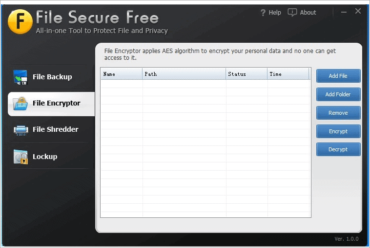 file secure free