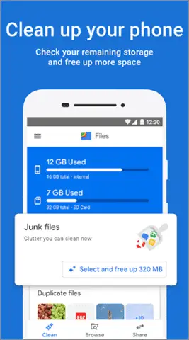 files by google best android cleaner app