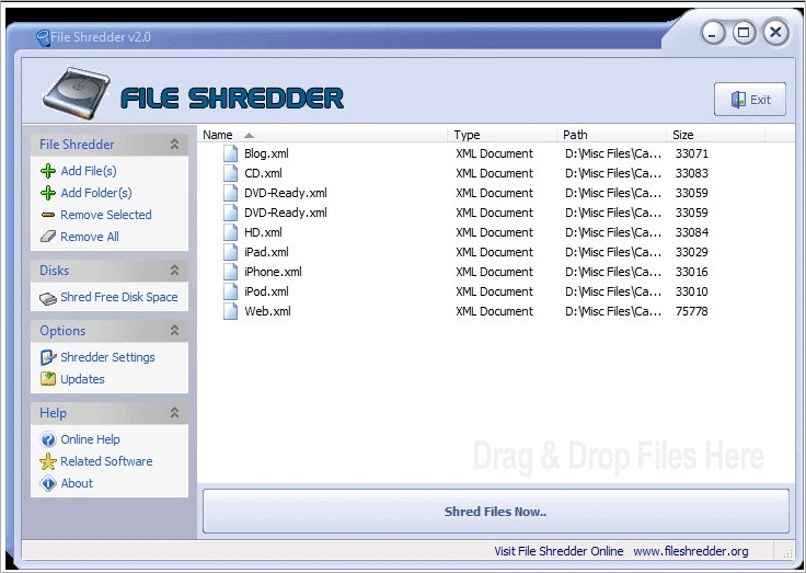 fileshredder