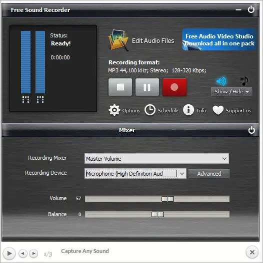 free sound recorder