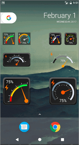 gauge battery widget best widgets for android