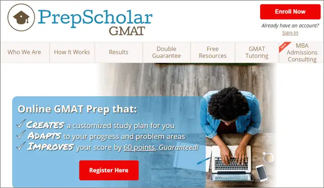 gmat prep scholar