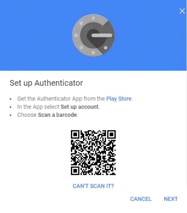 google-authenticator-set-up