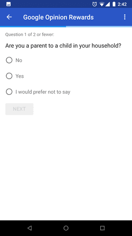 google opinion rewards6 1