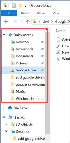 remove quick access from google drive remove quick access from google drive