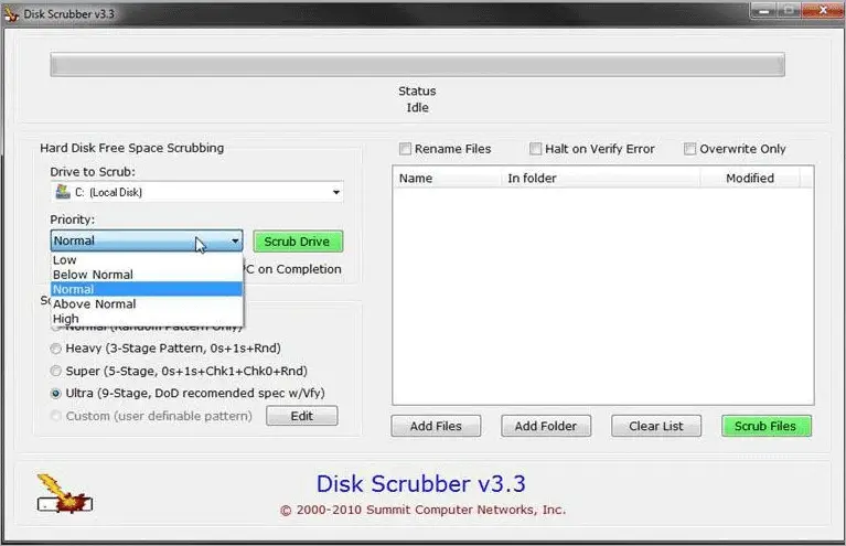 hardisk file shredder