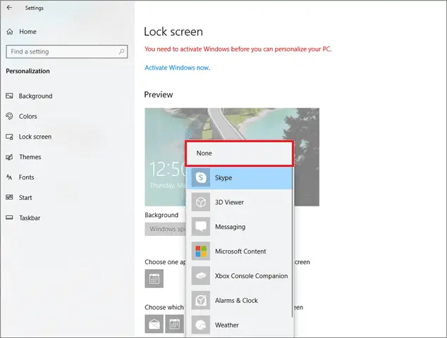 how to turn off notications windows 10 for apps