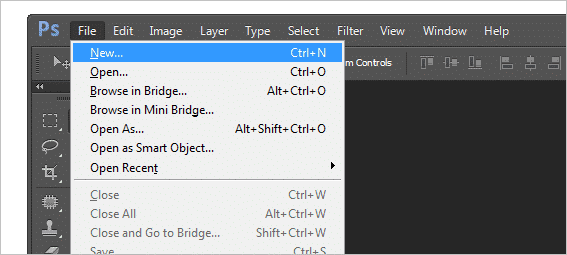 Make a new canvas in Photoshop Make-a-new-canvas-in-Photoshop