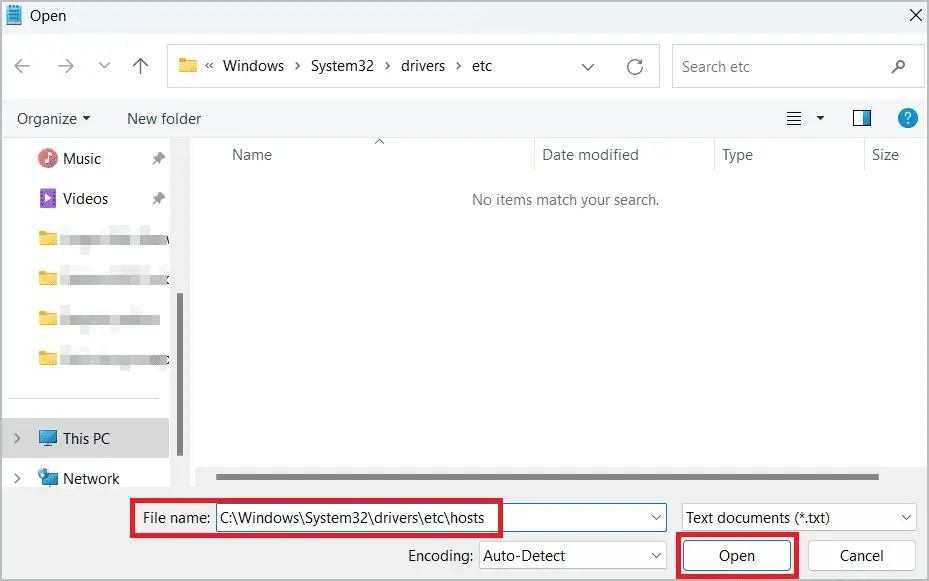check host file windows 11