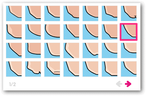 Change-the-shape-of-the-avatar's-head-with-the-shape-category-on-Face-Your-Manga