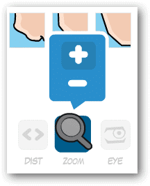 Use-the-zoom-tool-to-increase-or-decrease-the-size-of-a-feature-in-Face-Your-Manga