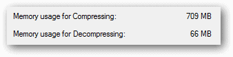 See how much memory will be needed to compress and decompress the archive file in 7-Zip See-how-much-memory-will-be-needed-to-compress-and-decompress-the-archive-file-in-7-Zip