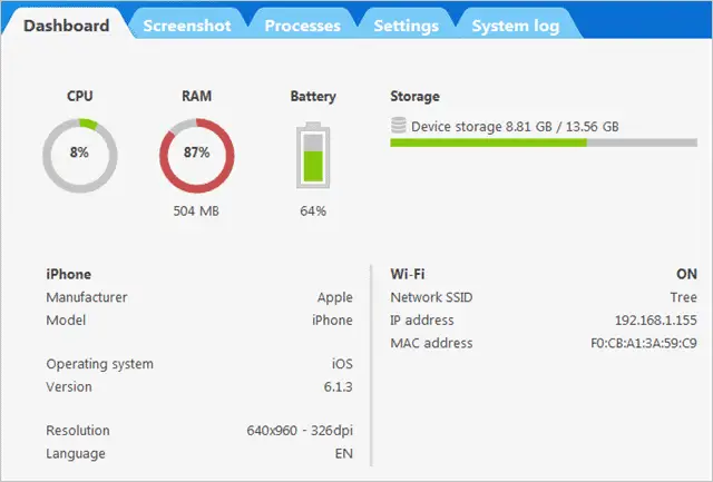 View-an-iOS-device's-hardware-specs-with-TeamViewer-QuickSupport
