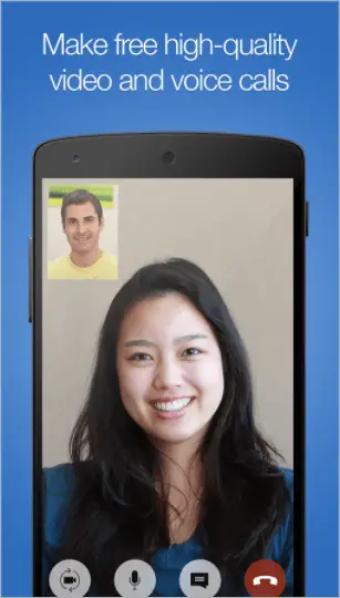 imo facetime app for android